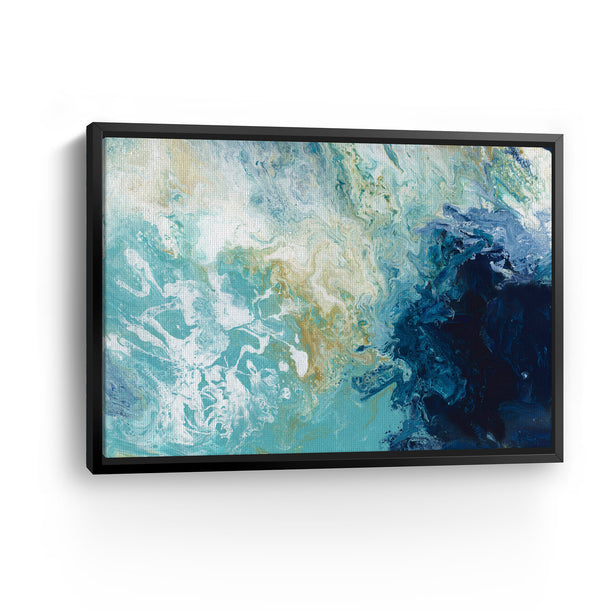 Ocean Flow Canvas Wall Art