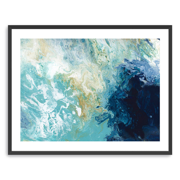 Ocean Flow Canvas Wall Art