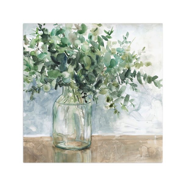 Eucalyptus Bouquet Canvas Wall Art