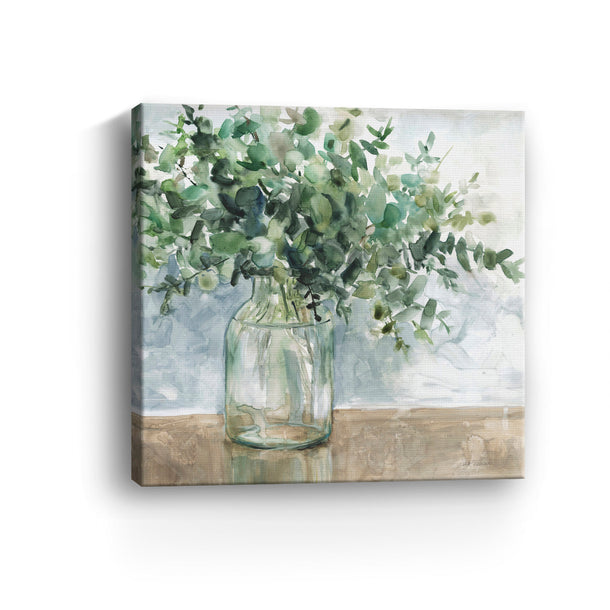 Eucalyptus Bouquet Canvas Wall Art