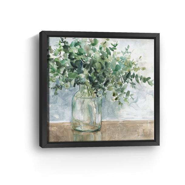 Eucalyptus Bouquet Canvas Wall Art