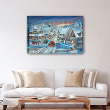 Winter Village Red Truck