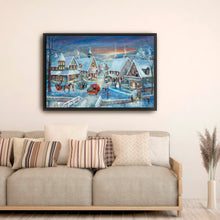 Winter Village Red Truck