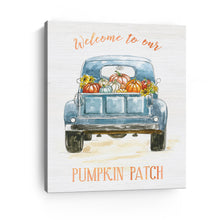 Blue Truck Pumpkin Patch