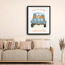 Blue Truck Pumpkin Patch