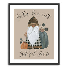 Gnome Pumpkin Grateful Hearts