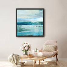 Abstract Sea and Teal