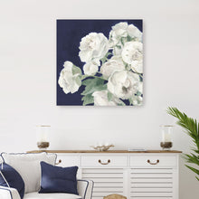 Peonies on Navy
