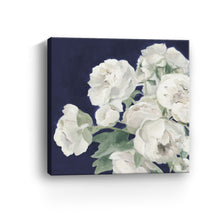Peonies on Navy