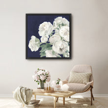 Peonies on Navy