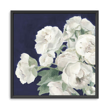 Peonies on Navy