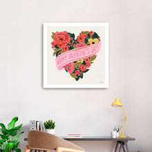 Floral Heart Happy Val