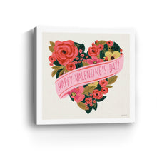 Floral Heart Happy Val