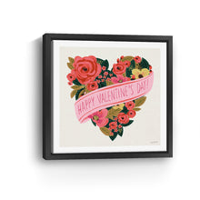 Floral Heart Happy Val