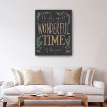 Black Wonderful Time Greenery