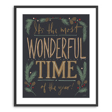 Black Wonderful Time Greenery