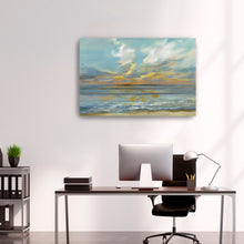 Rhythmic Sunset Waves