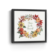 Leaf Wreath Home For the Harvest