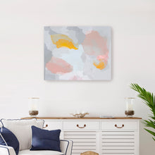 Gray And Pink Modern Art