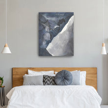 Abstract Blue And Gray Watercolor