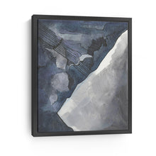 Abstract Blue And Gray Watercolor