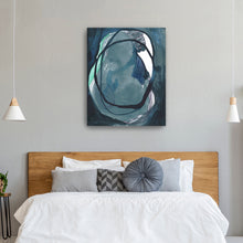 Dark Blue Modern Art