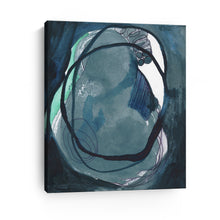 Dark Blue Modern Art