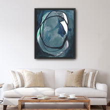 Dark Blue Modern Art