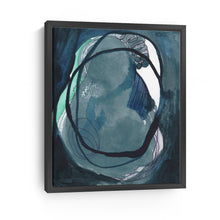 Dark Blue Modern Art