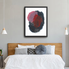 Navy Blue, Gray, Red And Gold