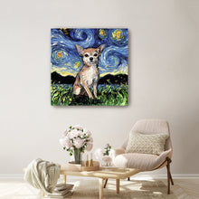Chihuahua Canvas Wall Art