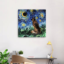 German Shepherd Canvas Wall Art