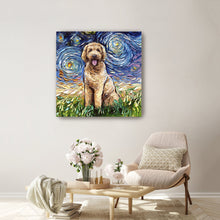 Goldendoodle Canvas Wall Art