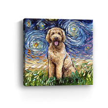 Goldendoodle Canvas Wall Art
