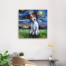 Jack Russell Terrier Canvas Wall Art