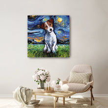 Jack Russell Terrier Canvas Wall Art