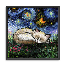 Sleepy Ragdoll Kitten Night