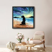 Beach Days - Black Labrador