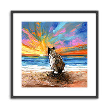 Beach Days - Snowshoe Cat