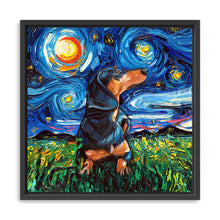 Dachshund Black and Tan Shorthair