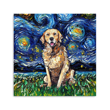 Golden Retriever Canvas Wall Art