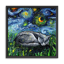 Sleepy Russian Blue Night