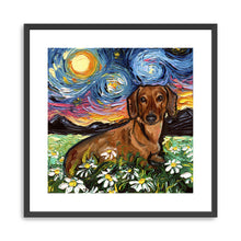 Brown Dachshund Night 2