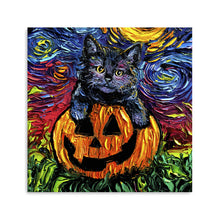 Halloween Kitten Night