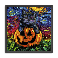 Halloween Kitten Night