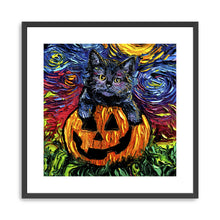 Halloween Kitten Night