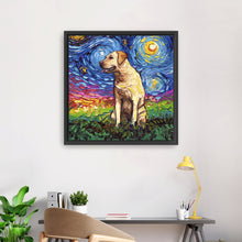 Yellow Labrador Night