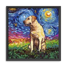 Yellow Labrador Night