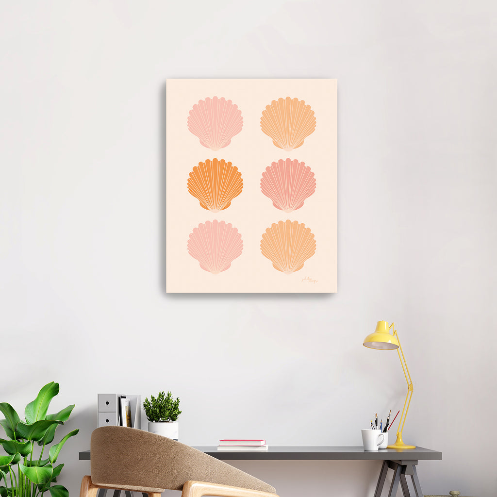 Blush Shells Canvas Wall Art: Made of Premium Quality Materials ...