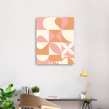 Hearts geometric Abstract
